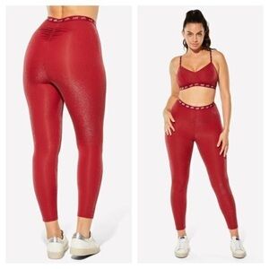 Red Women's Leggings